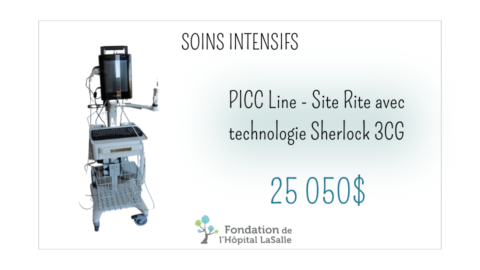 PICC Line – Site Rite avec Sherlock 3CG | Fondation Hôpital LaSalle