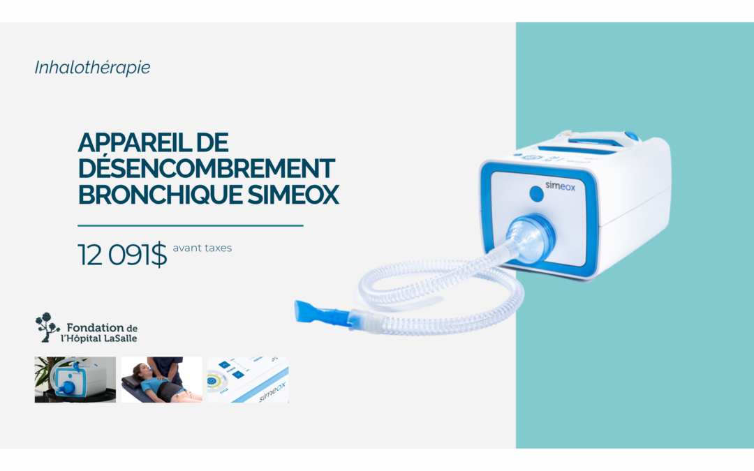 APPAREIL DE DÉSENCOMBREMENT BRONCHIQUE SIMEOX