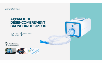 APPAREIL DE DÉSENCOMBREMENT BRONCHIQUE SIMEOX